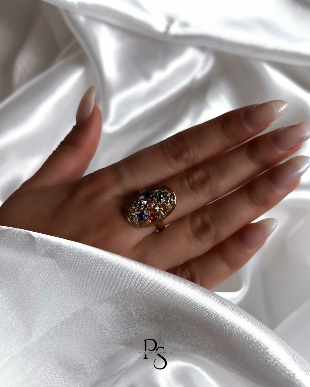 Rio - Bague - Pensées secrète personnalisée
