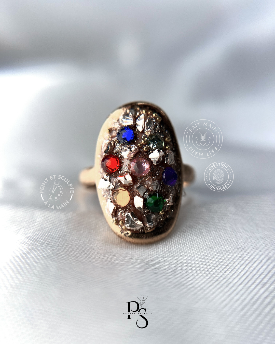 Rio - Bague - Pensées secrète personnalisée
