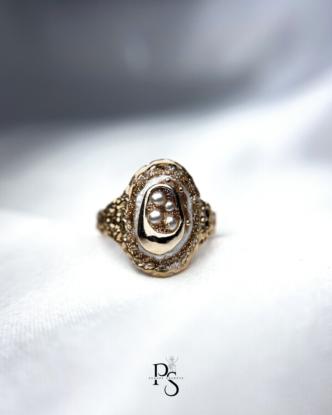 Rosalia - Bague - Pensée secrète personnalisée