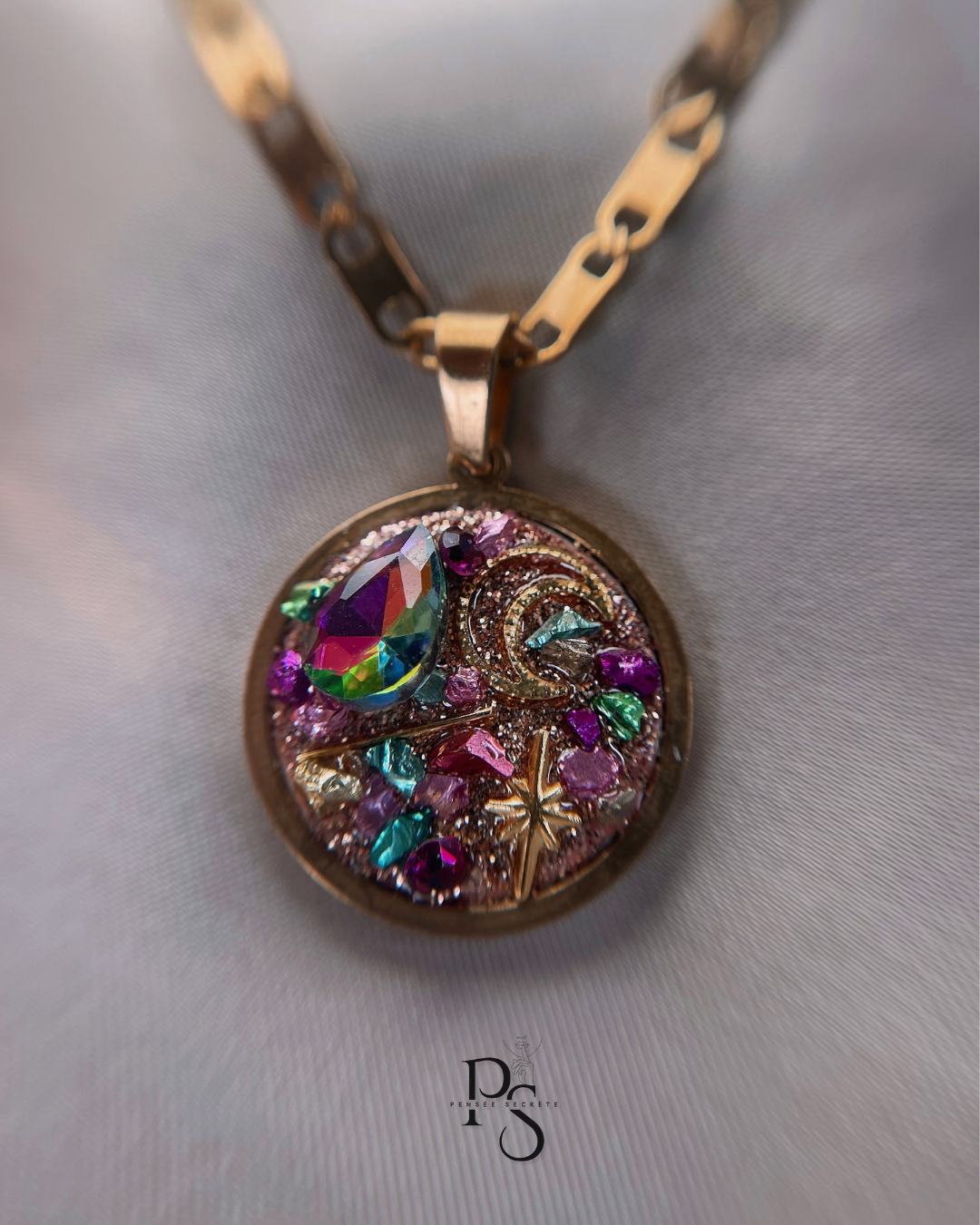 Nova - Collier - pensée secrète personnalisée