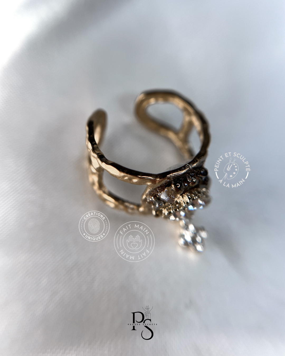 Nova - Bague - Pensée secrète personnalisée