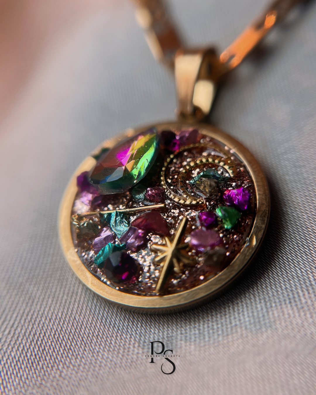 Nova - Collier - pensée secrète personnalisée