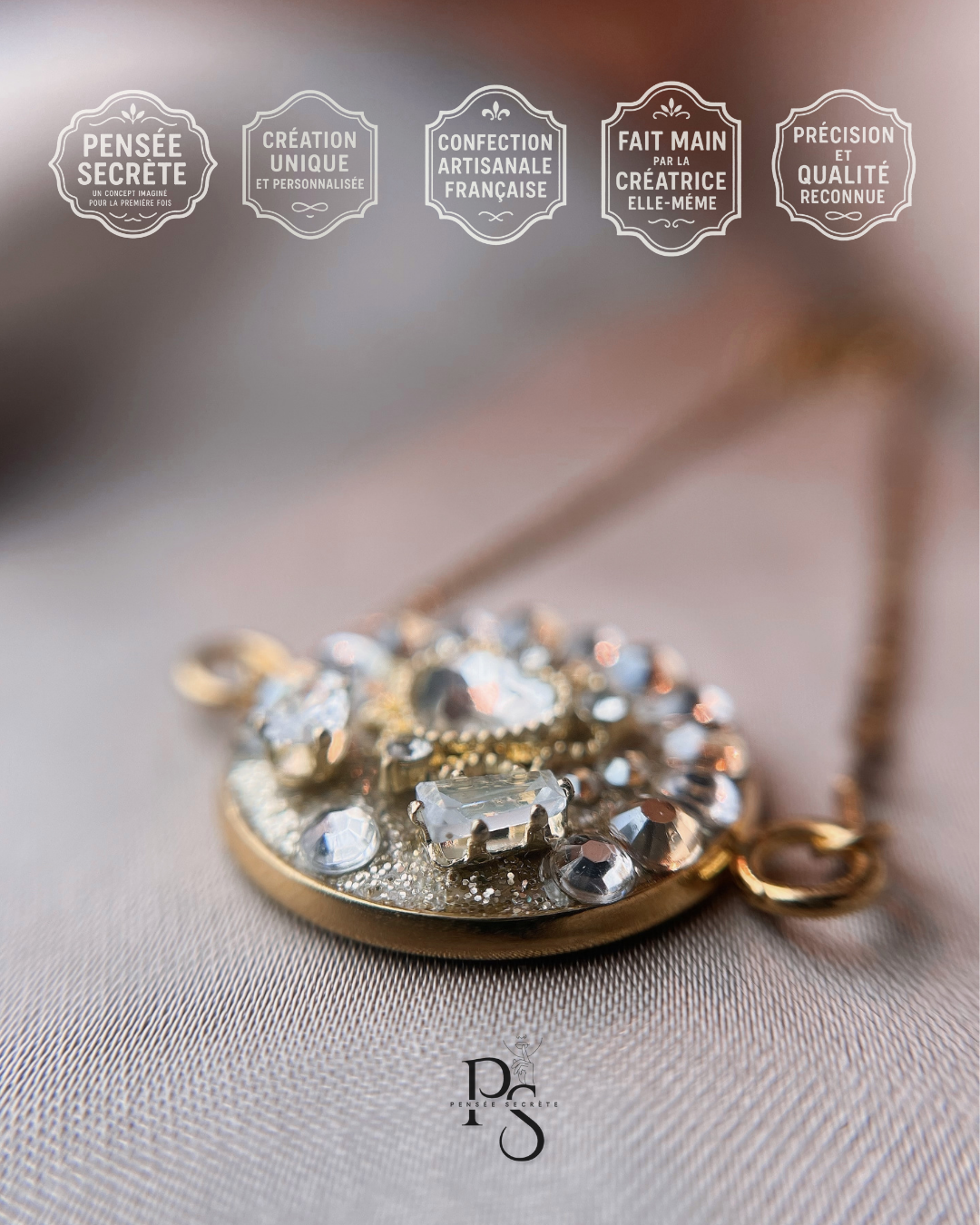 Sinaï - Bracelet - pensée secrète personnalisée