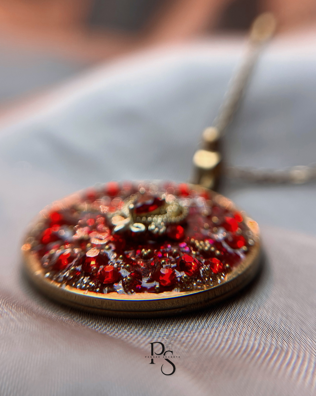 Valentina - Collier - pensée secrète personnalisée