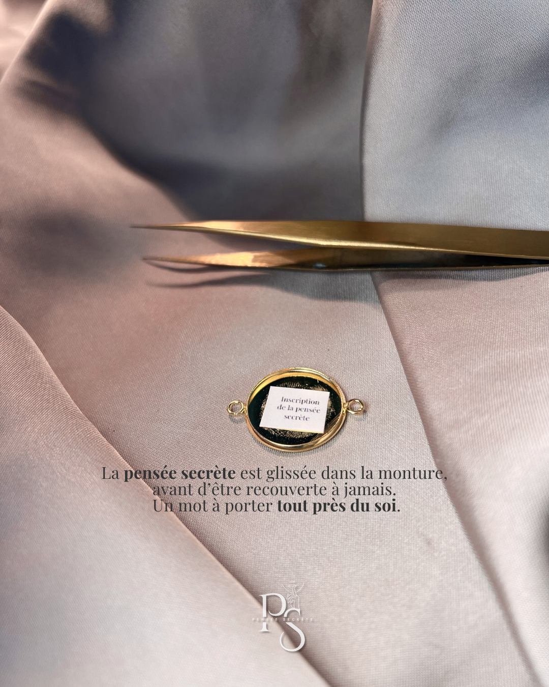 Esmeralda - Bracelet - pensée secrète personnalisée
