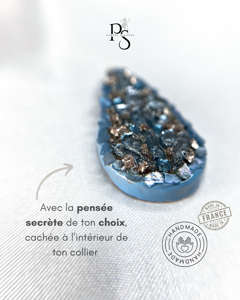 Pensée secrète Collier