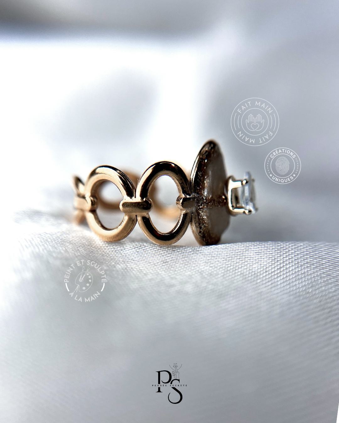 Essaouira - Bague - Pensée secrète personnalisée