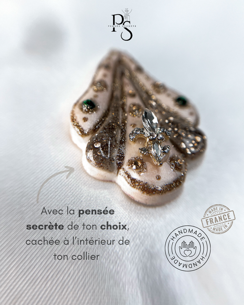 Pensée secrète Collier