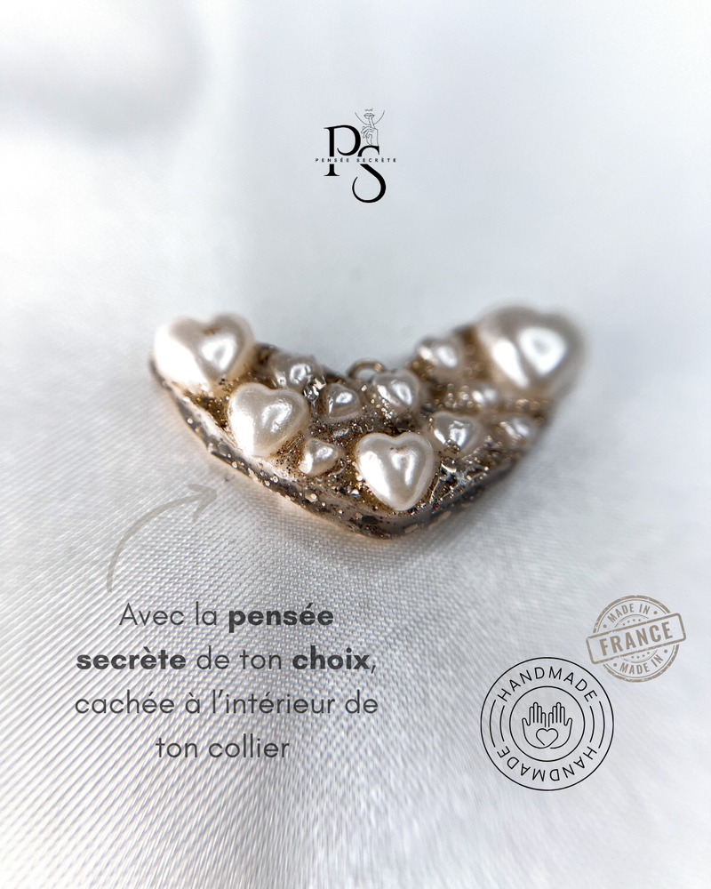 Pensée secrète Collier