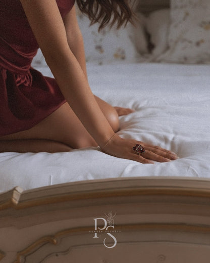 Valentina - Bague - Pensées secrète personnalisée