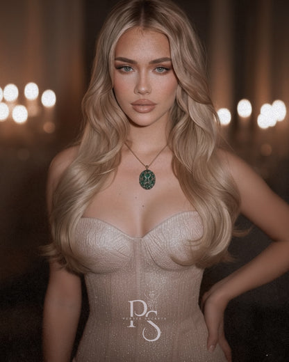 Esmeralda - Collier - pensée secrète personnalisée