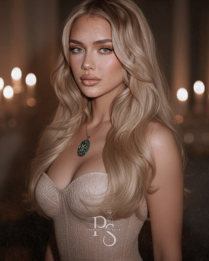 Esmeralda - Collier - pensée secrète personnalisée