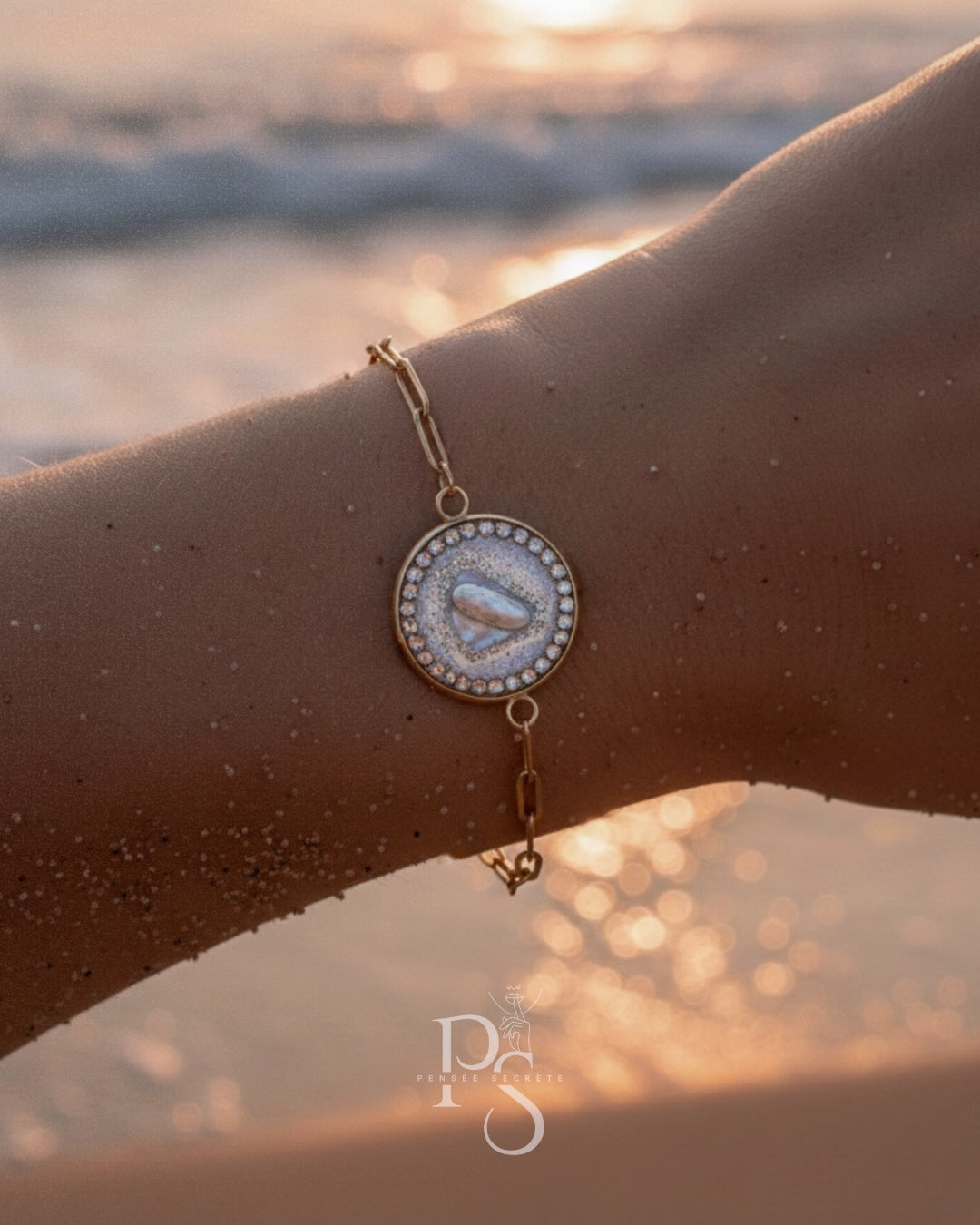 Inaya - Bracelet - pensée secrète personnalisée